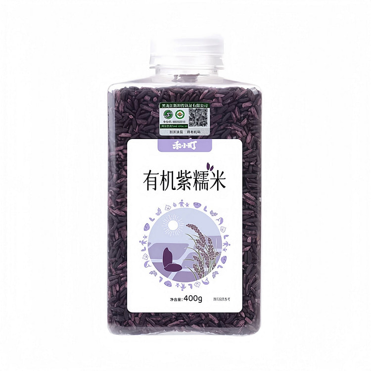 400g organic purple glutinous rice 400 g