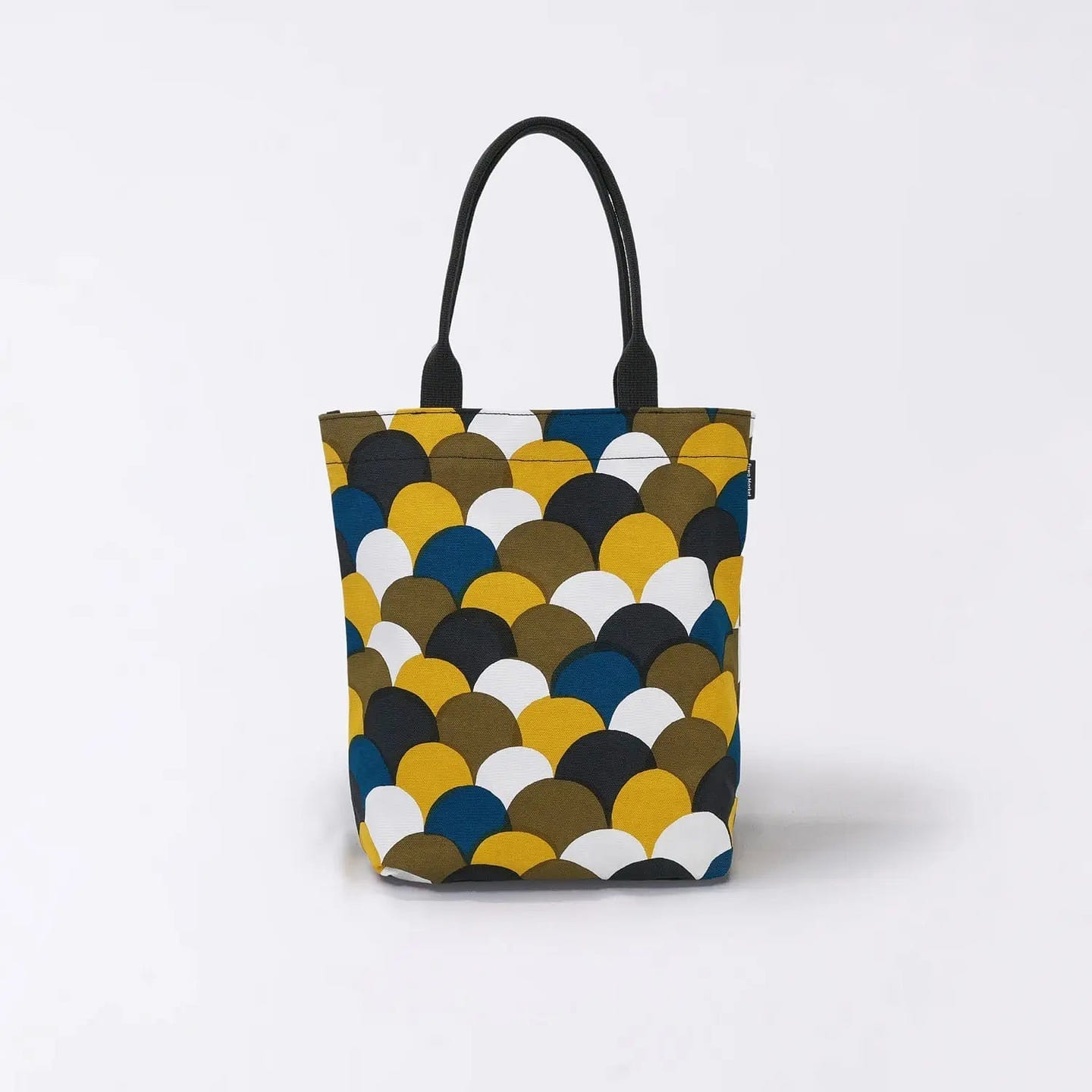 [Tote Bag] Vertical Style Seigaiha Pattern Brown 1 each