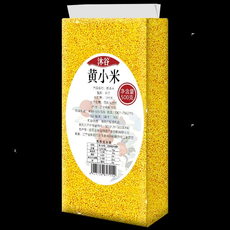 Northeast yellow millet 500g*1 bag