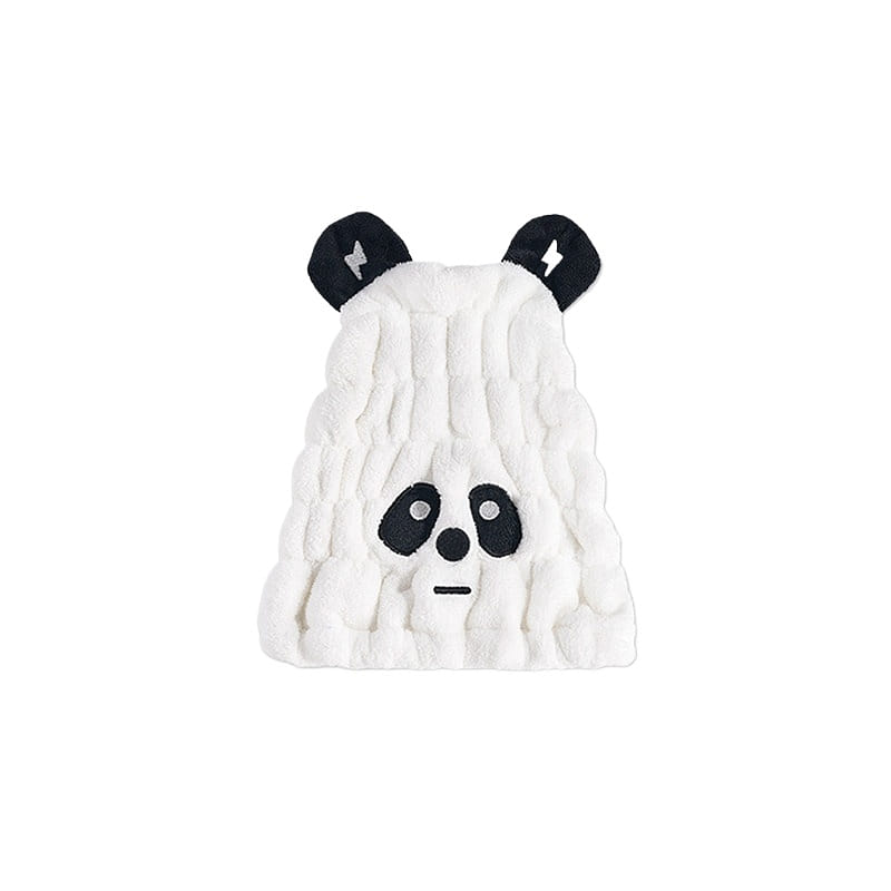 Sanli Super Absorbent Kids Panda Hair Towels 2pcs 1 count