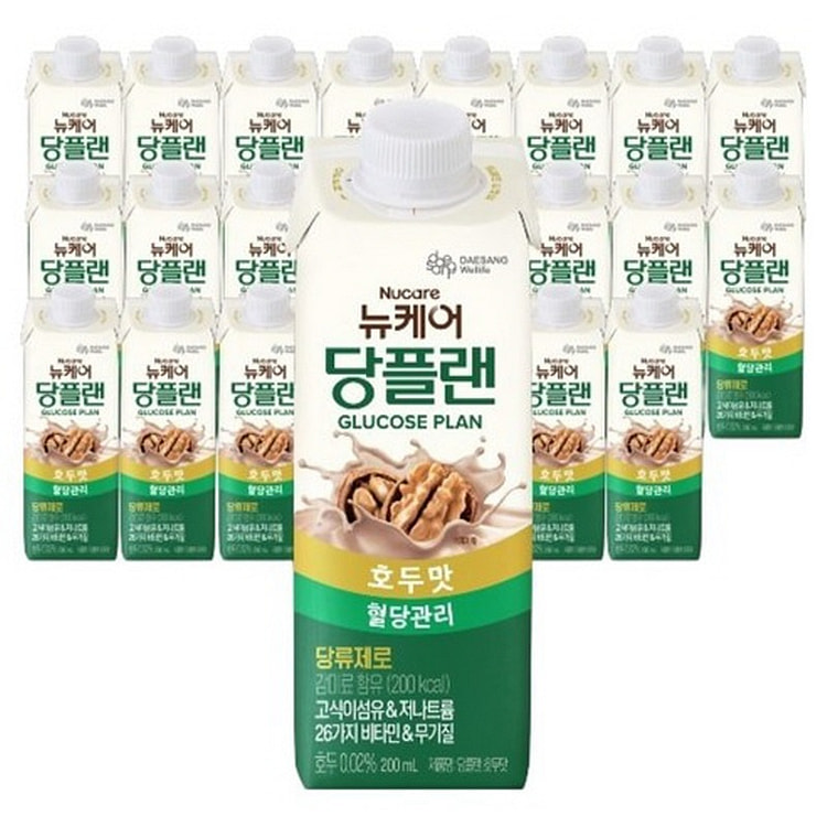 （组合装）纽凯尔糖尿病营养饮料（核桃味） 200 毫升