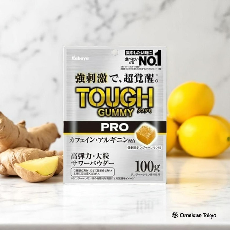 Kabaya Gummy PRO 咖啡因姜柠檬味