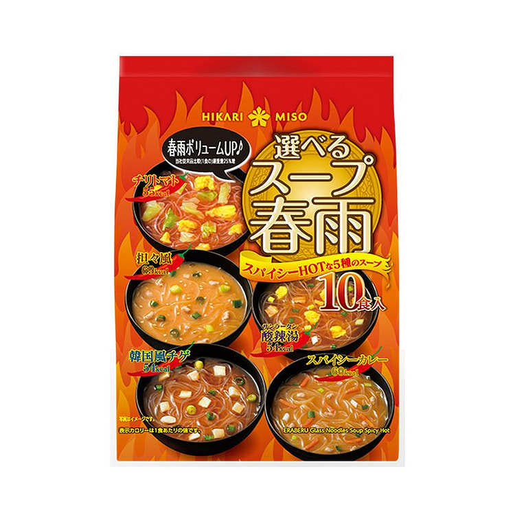 Soup Glass Noodle(Spicy Hot) 10 Servings 1 pack