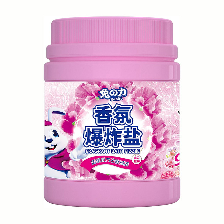兔の力 香氛爆炸盐 沁香玫瑰
