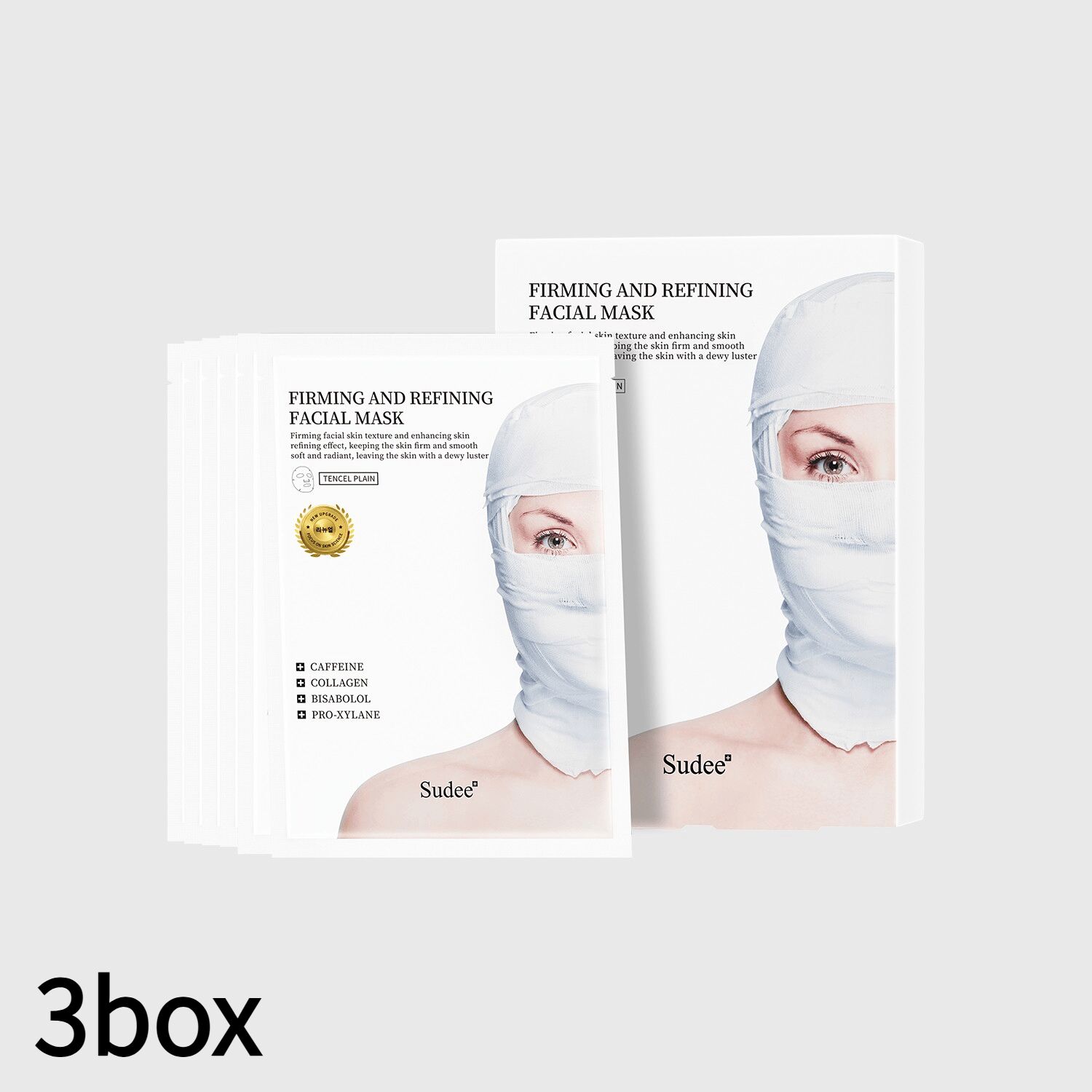 SUDEE FIRMING AND REFINING FACIAL MASK 5ea*3box 1 phần