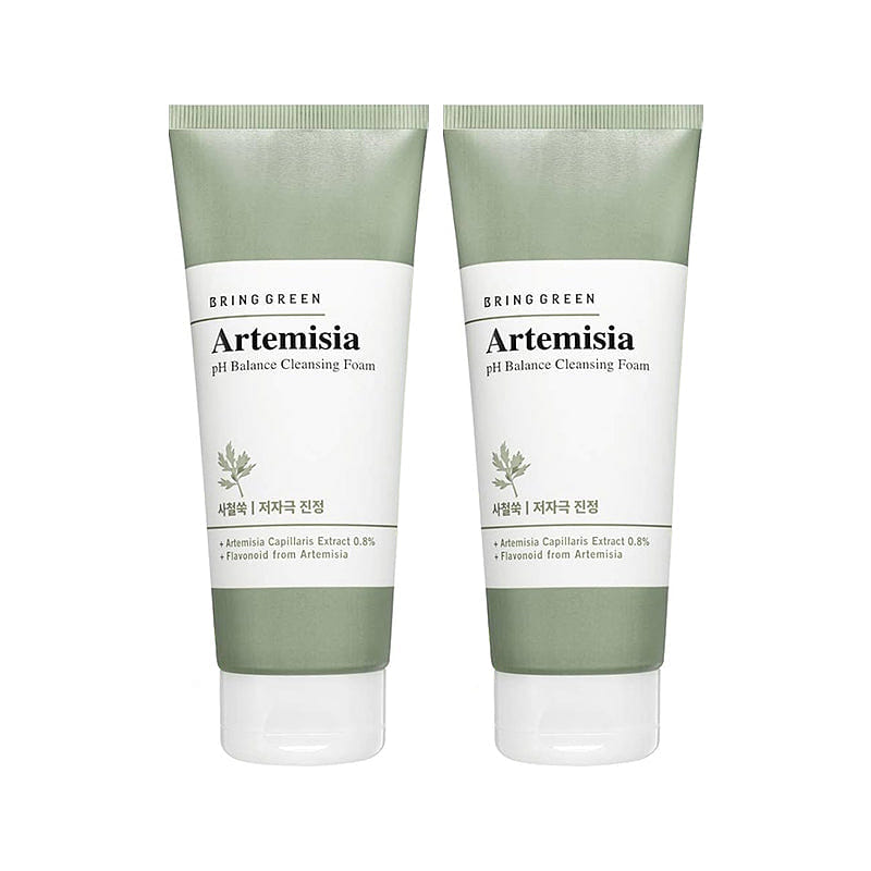 BRINGGREEN’s Artemisia pH Balance Cleansing Foam 200ml Double Set 1 each