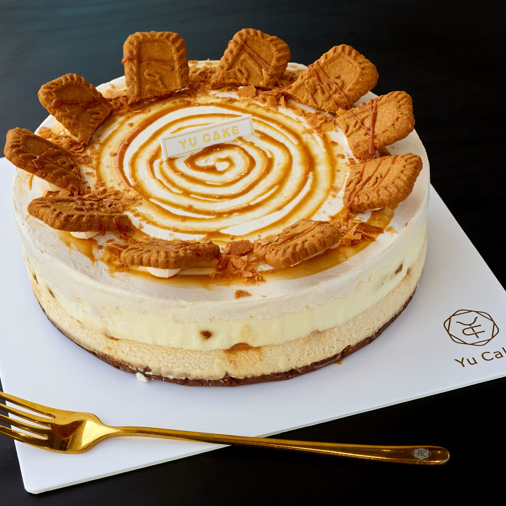 Pastel de queso con café y caramelo (entero 8") 1 unidad