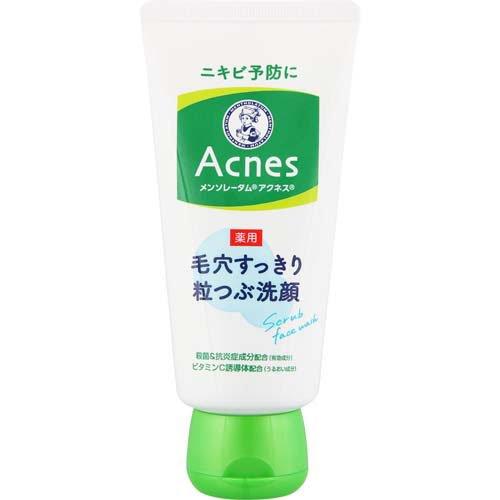 ROHTO Mentholatum Acnes Scrub Face Wash 130g - Weee!