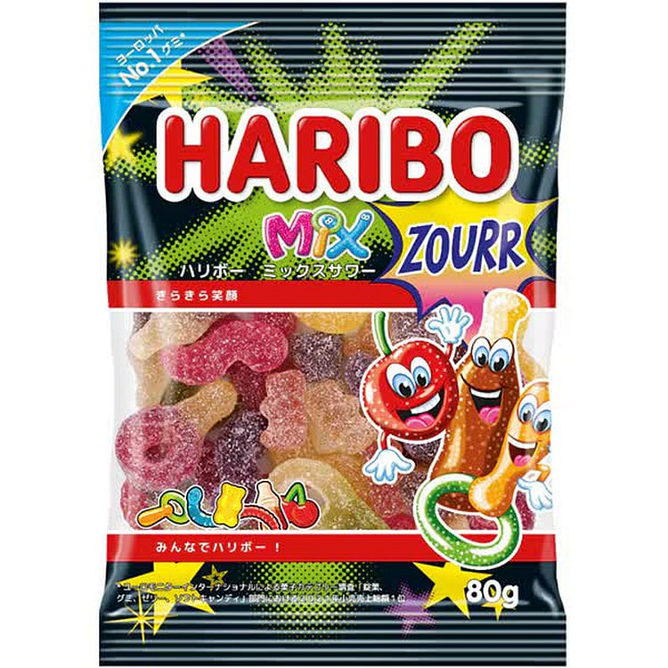 Haribo Sour Mix Sour 80g