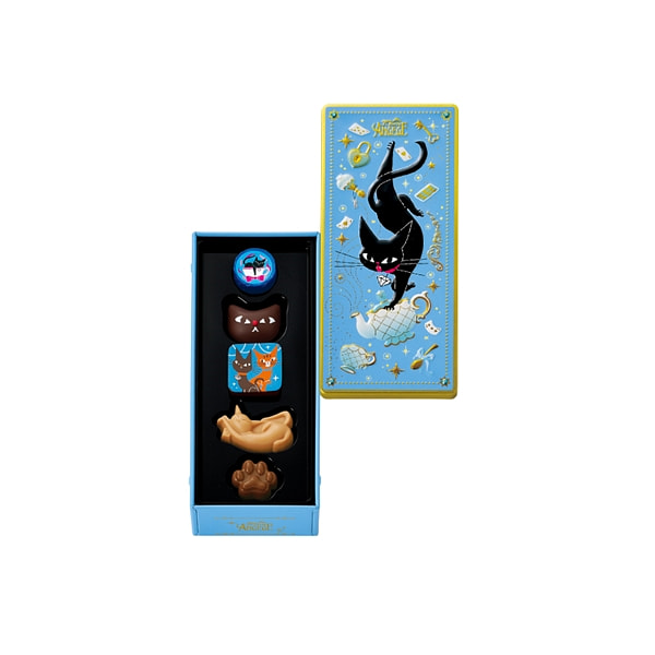 Goncharoff 情人节 猫咪巧克力 5块 B 1 份