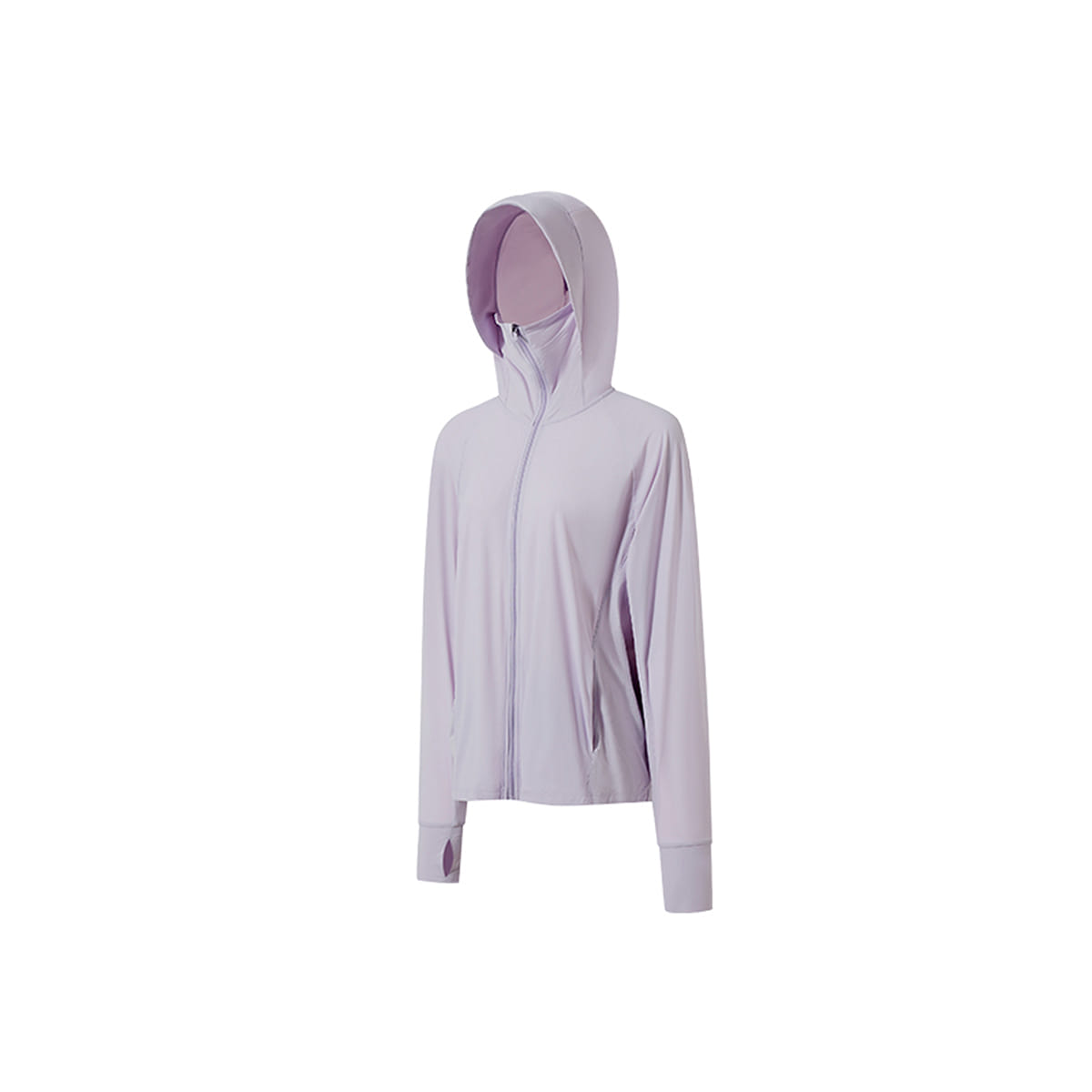 Ubras Women Anti-UV Jacket, Quick Drying Hooded Coat Jacket-Light Purple-M-Long 50 g
