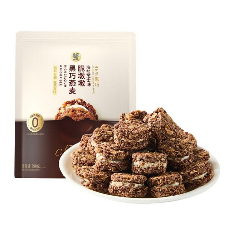 盒马黑巧燕麦脆 380g*1 袋 380 克