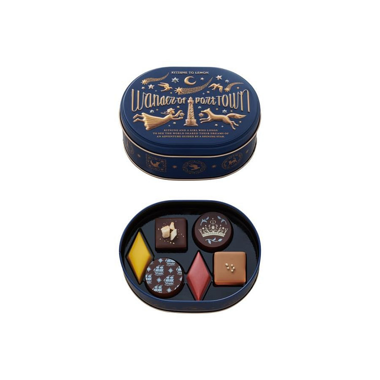 Morozoff Port Town Valentine's Chocolate 6 pcs 1 box