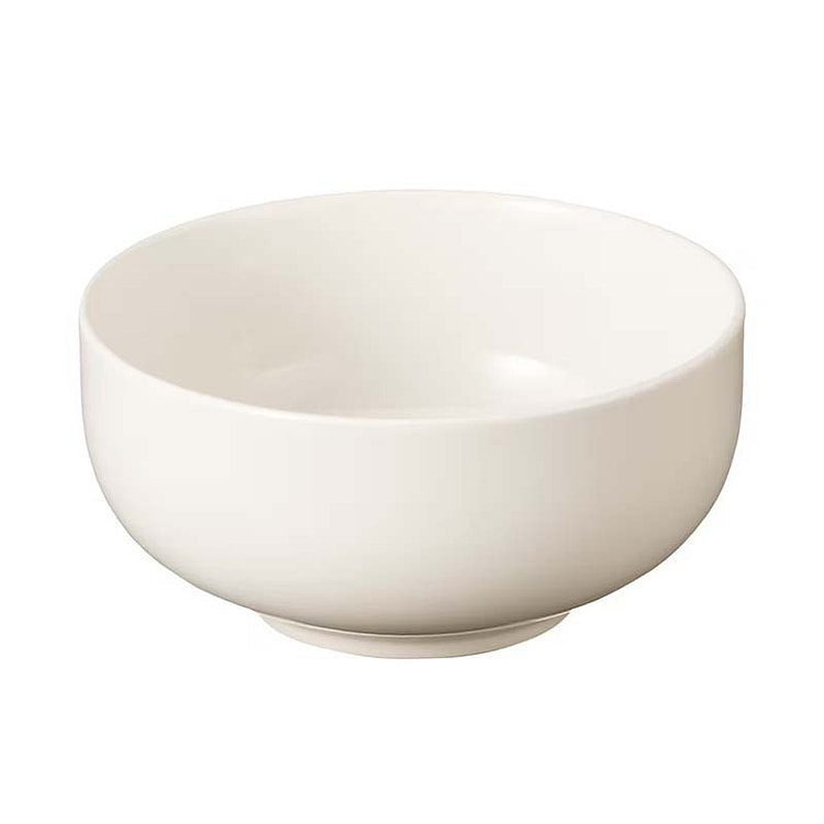 MUJI 无印良品米色瓷碗 中号