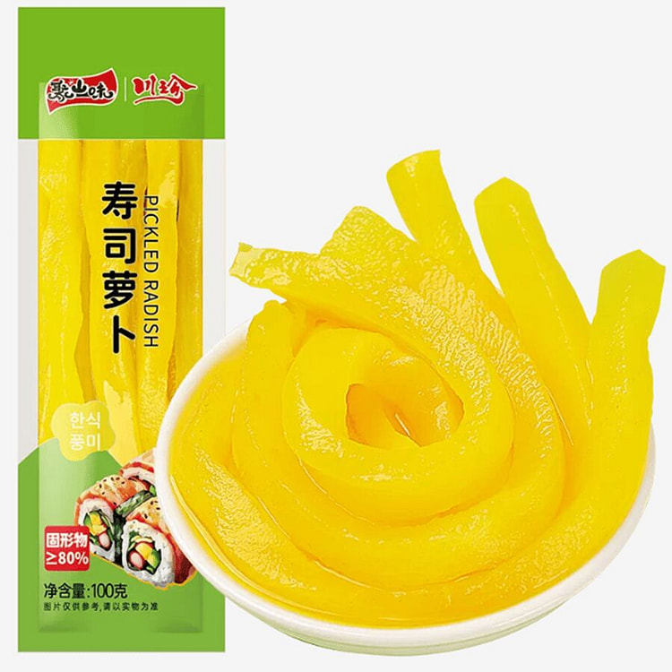Chuanzhen sushi radish strips 100g*1 bag 100 g