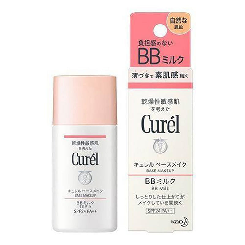 キュレル ベースメイク BBミルク 自然な肌色 30ml 1 個