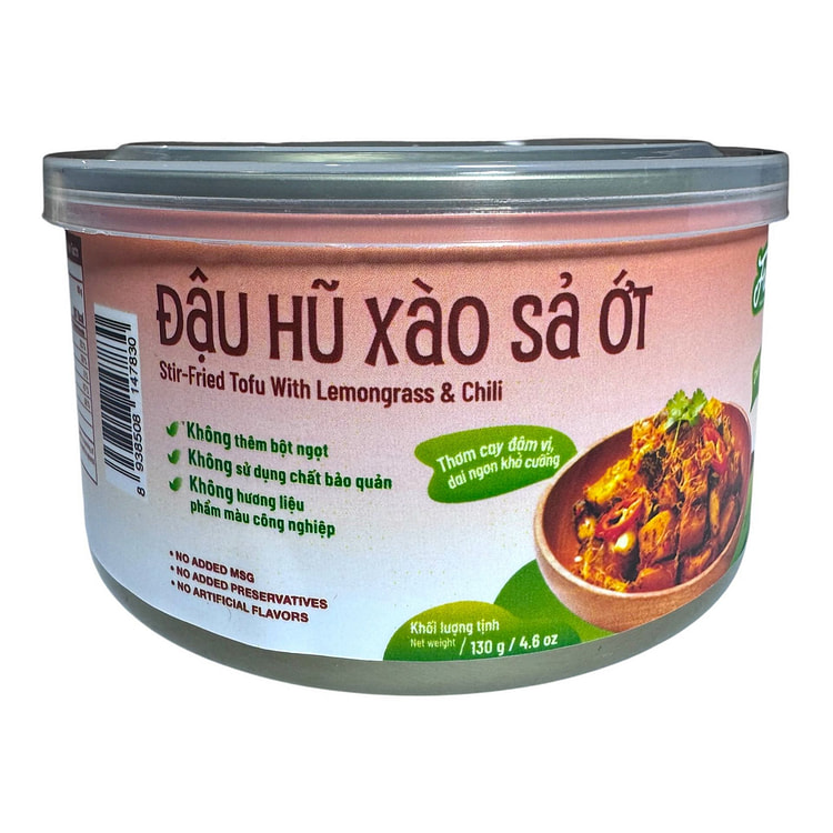 香茅辣椒炒豆腐（适合素食主义者） 130 克