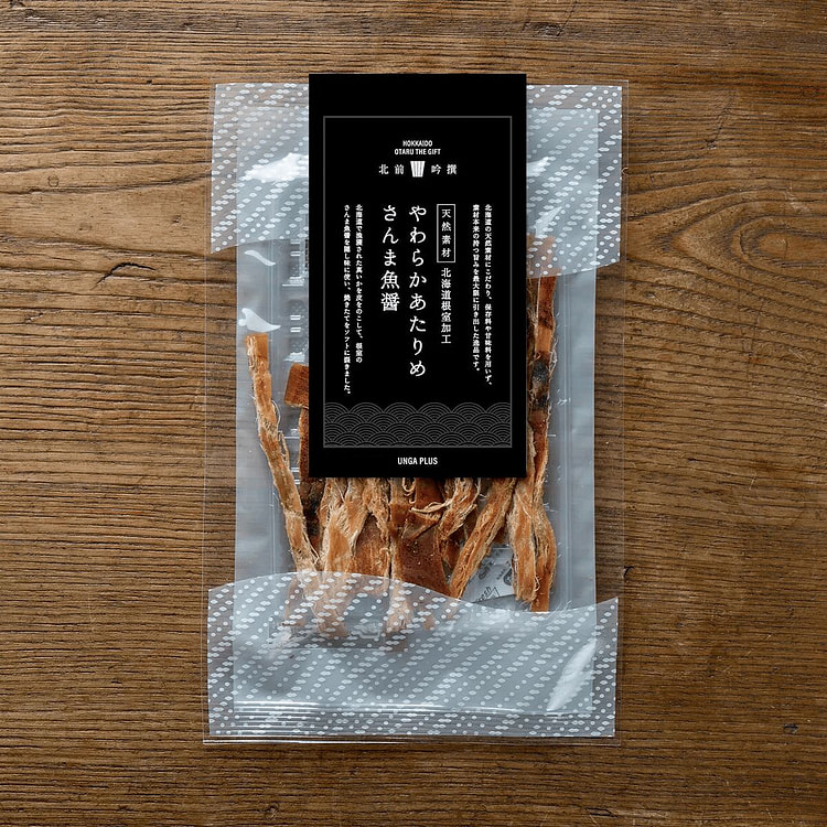 Squid Soft Savory Snack Saury Fish Sauce Japan 22g 1 each