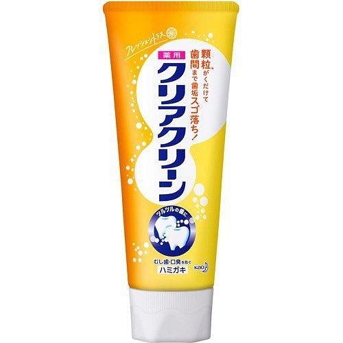 Kao Clear Clean Series Granular Toothpaste in Fresh Citrus Flavor 120g
