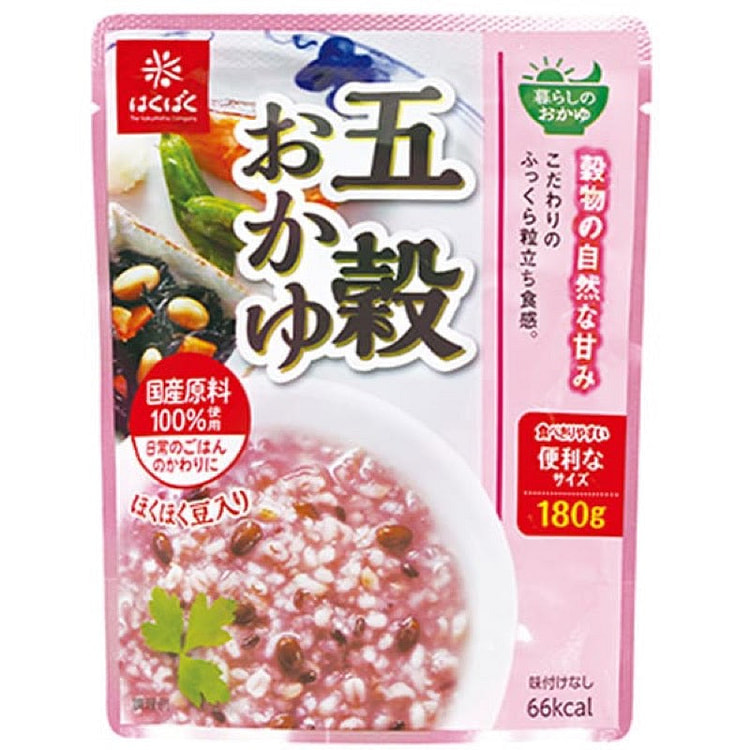 Hakubaku Five-Grain Rice Porridge 180g 1 each
