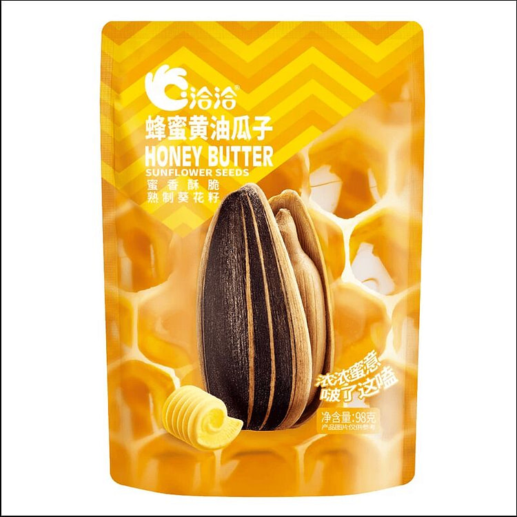 Honey Butter Flavored Sunflower Seeds 98g*1 Bag 98 g