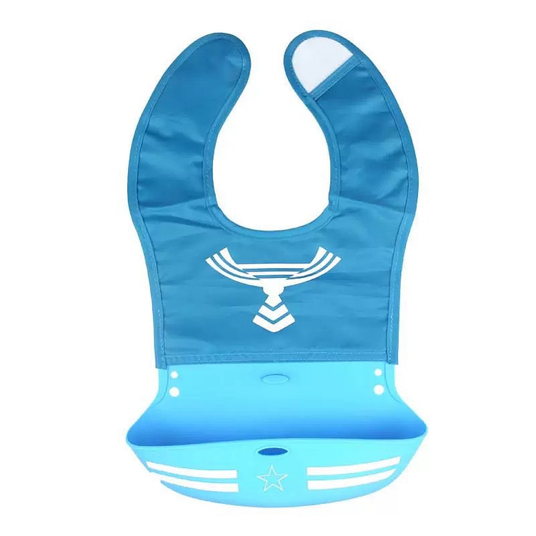 Nectar Baby Cloth and Silicone Bib-sailor 1 each