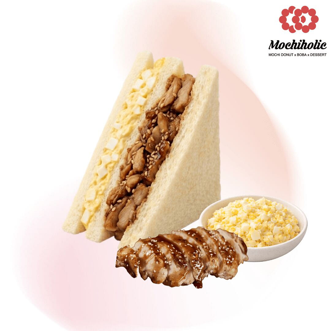 Teriyaki Chicken Egg Salad Sandwich (1-Pack) 1 each