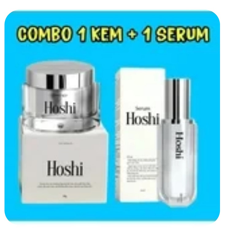 HOSHI JAPAN SET 2 护肤暗斑套装包括（1 款面霜（30 克）+ 1 款精华液（30 毫升）