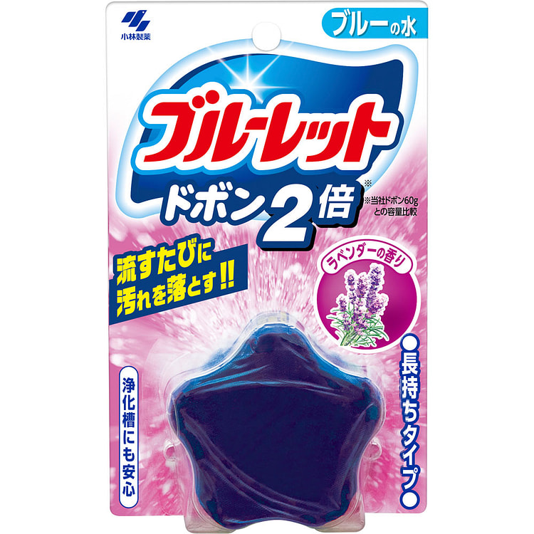 小林制药 马桶 水箱 洁厕块 薰衣草味