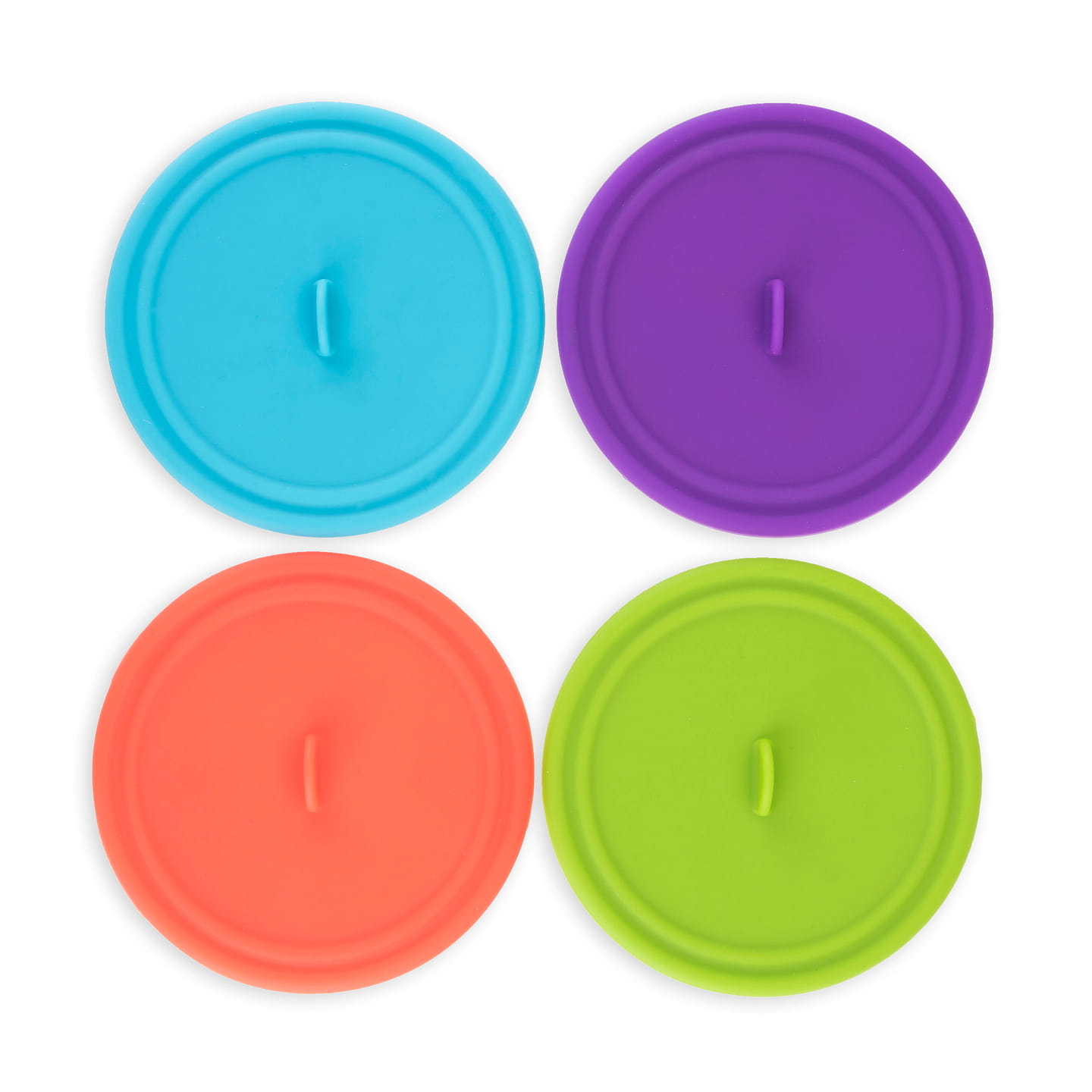 Dome Wine Glass Covers in Asstd Colors by True 4 each