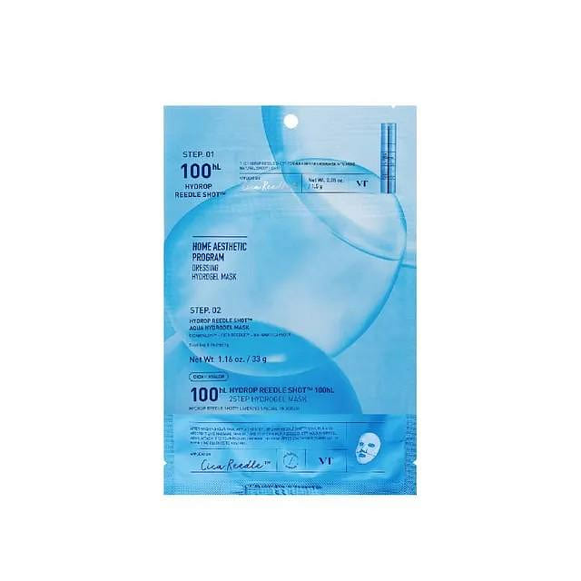 VT Hydrop Reedle Shot 100hL 2Step Hydrogel Mask 1 each