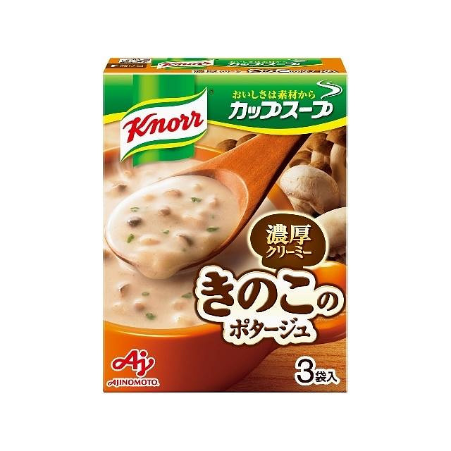Ajinomoto Instant Cream Mushroom Soup 3packs 1 each
