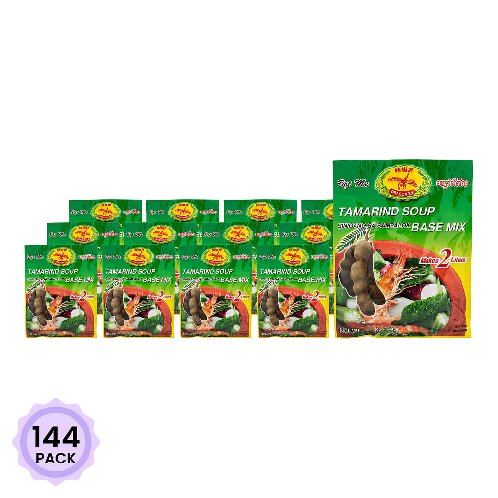 Dragonfly Sinigang Sampalok Tamarind Soup Mix 1.4 oz*144 pack