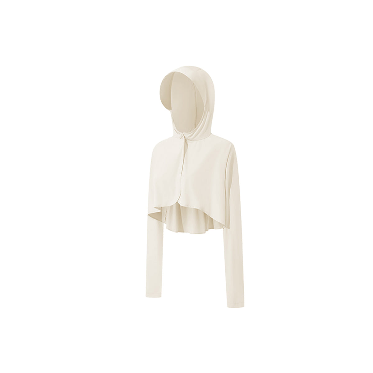 Ubras Women Anti-UV Jacket, Quick Drying Hooded Coat Jacket-White-M-Shawl 50 g