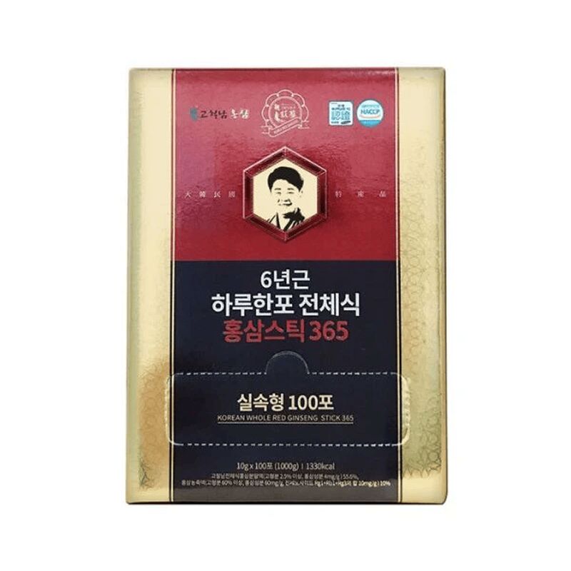 Gocheolnam 6-Yr-Old Whole Root Red Ginseng Stick 10 g
