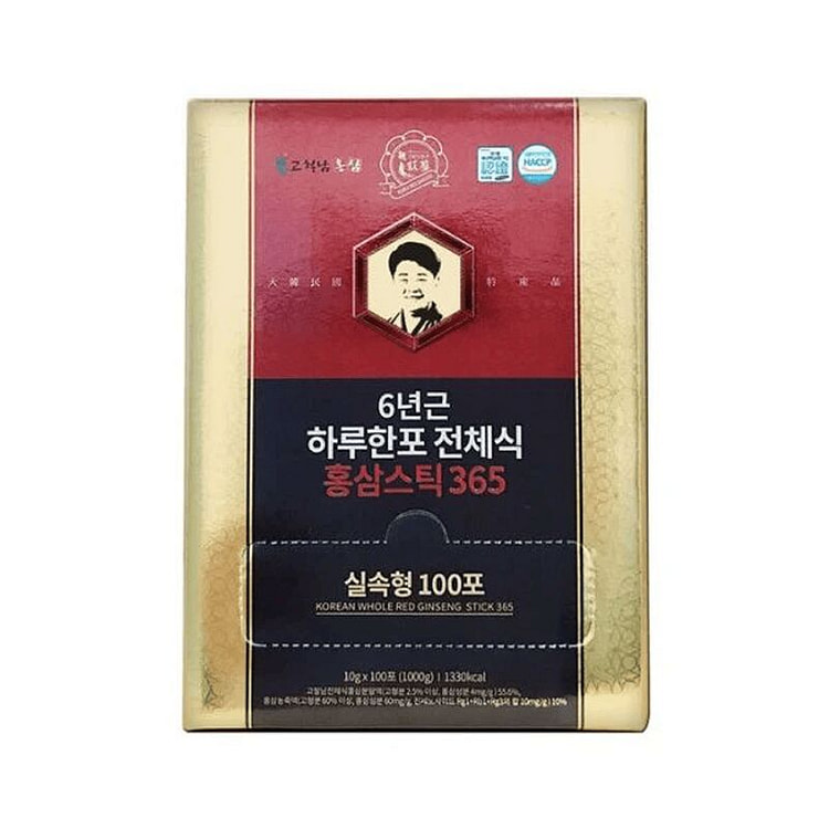 高哲南6年根红参棒 10 克