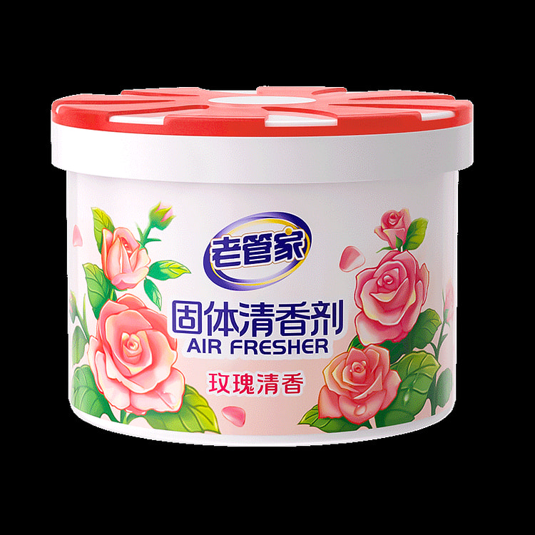 老管家 固体清香剂(玫瑰)