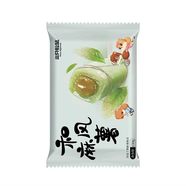 Three squirrels matcha and wind mochi sticky rice