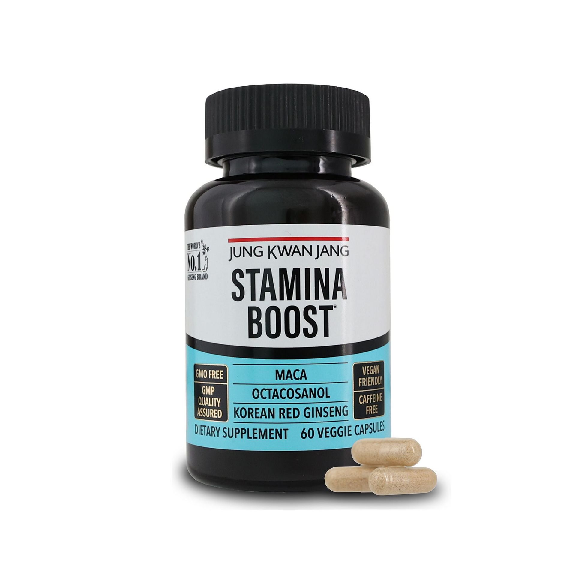 Stamina Boost Maca & Korean Red Ginseng Capsule 1 each
