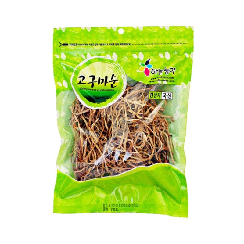 Haneul Nongga Korean Dried Sweet Potato Stems 70 g