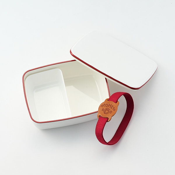 AKOMEYA TOKYO Bento Box 500ml Red