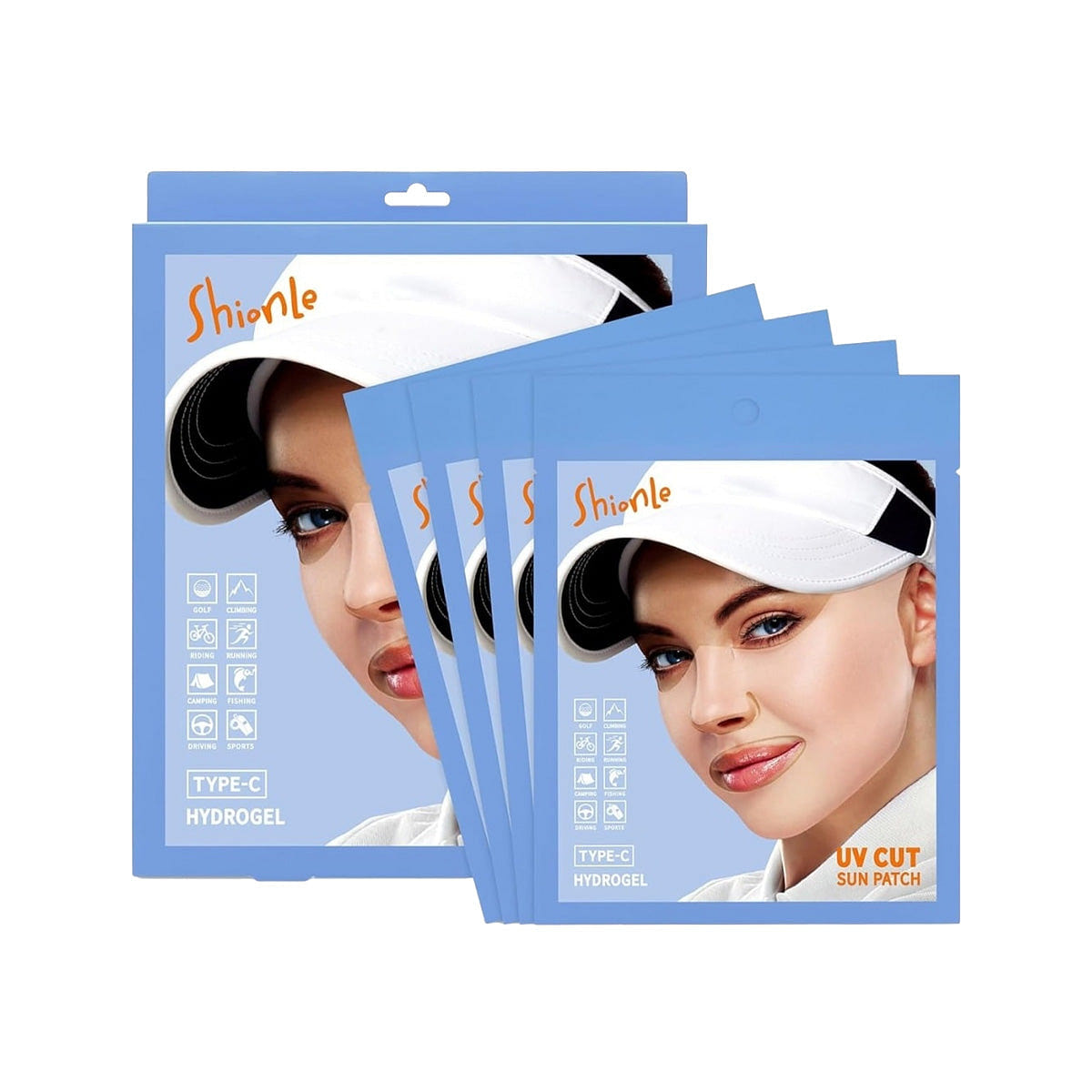 ShionLe Sportive Mela Patch Type-C 4 Pack 1 each