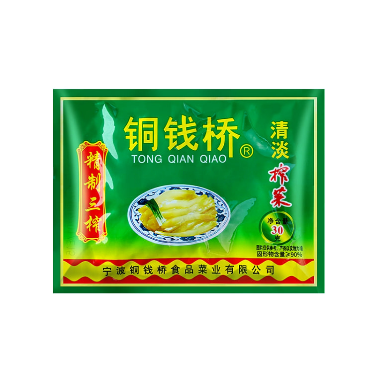 铜钱桥榨菜30g*5袋