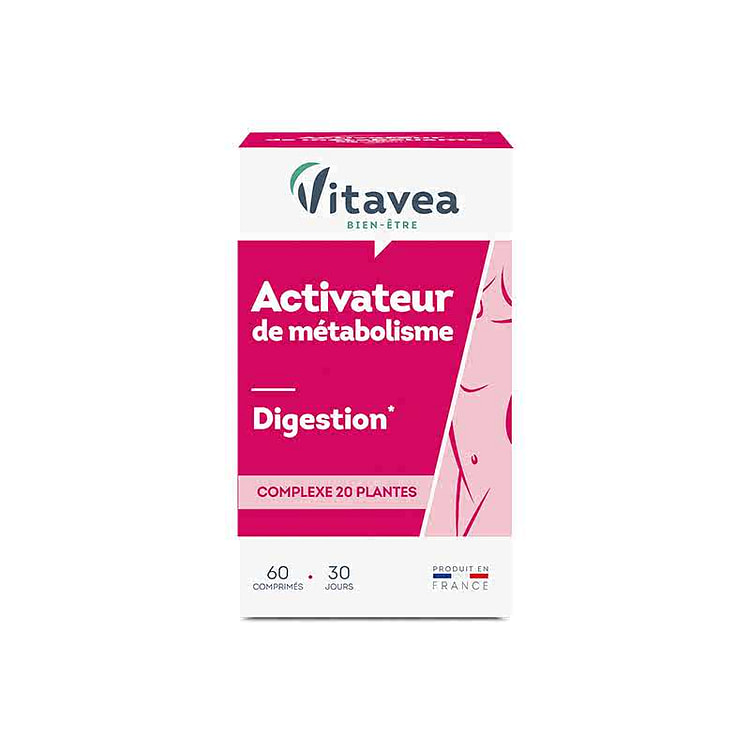 法国Vitavea超模腰腹小腹婆丸益生元60粒