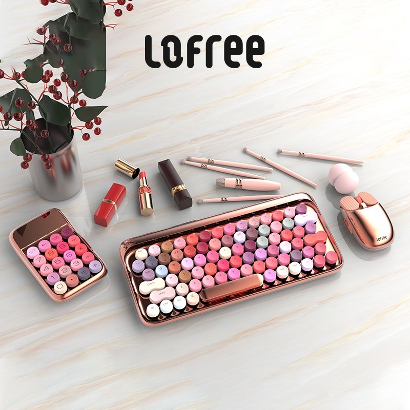 Lofree - Rose Gold Mechanical Keyboard 1 개입