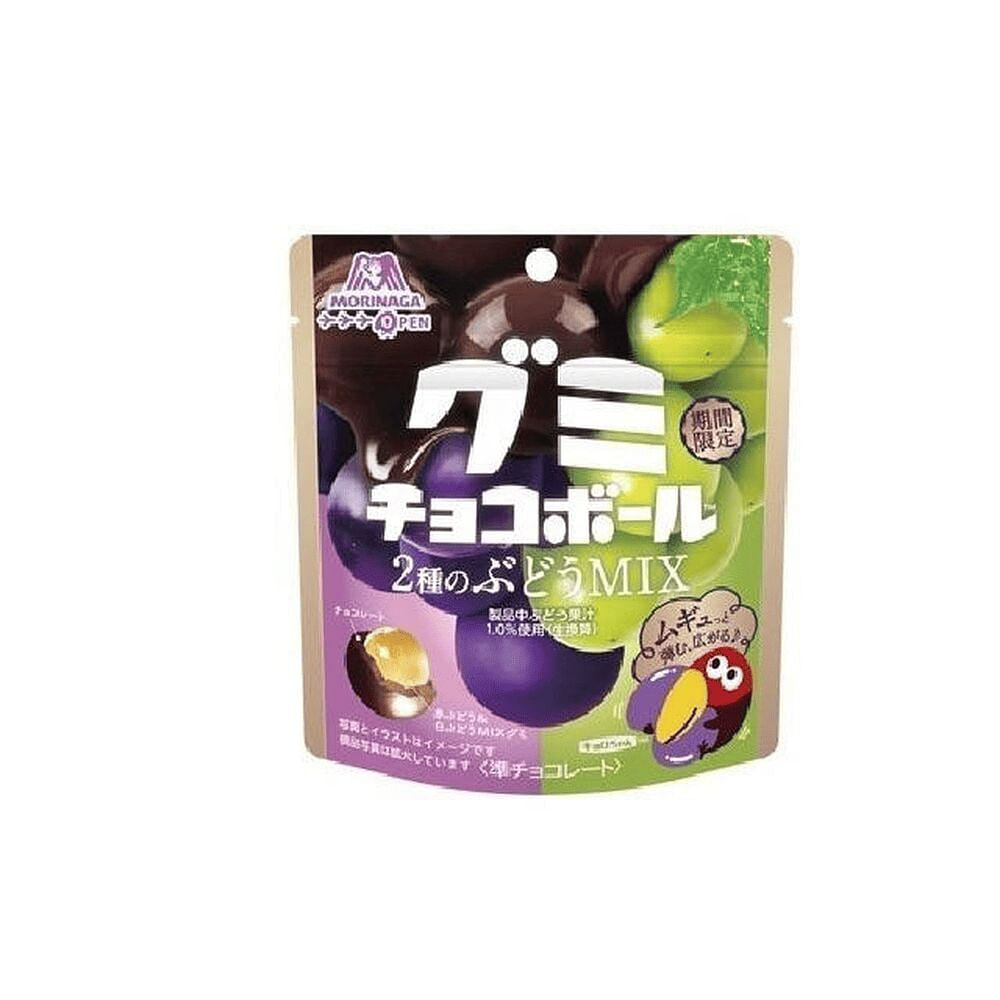 Morinaga Gummy Centered Chocolate Balls 47g 1 count