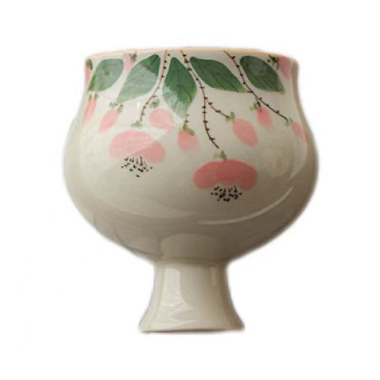 【中国直邮】叙旧 十二花神高脚茶杯-花蕊
