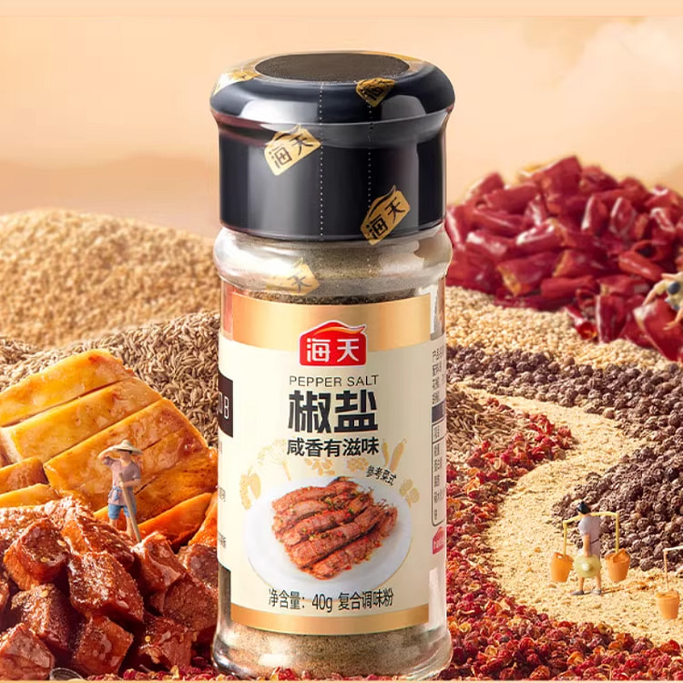 海天 椒盐烧烤料40g*1瓶
