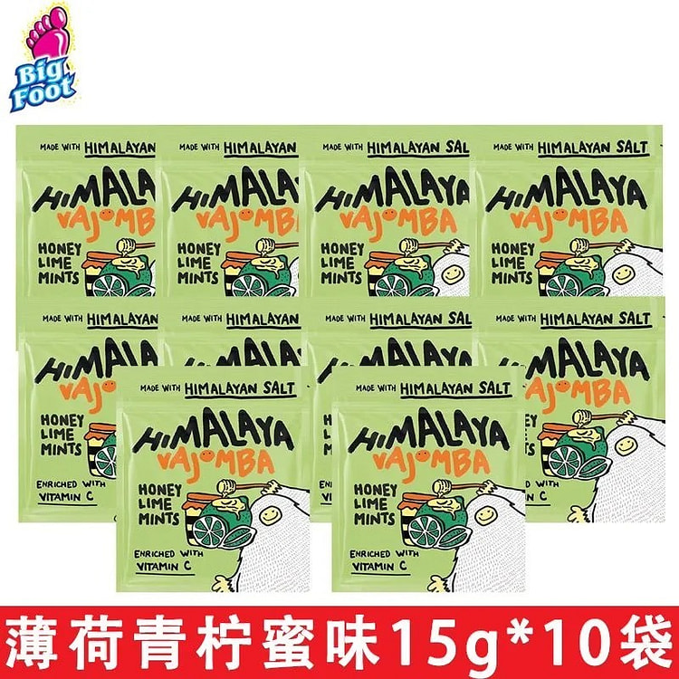 Mint Candy Lime & Honey (10 Packs) 150 g
