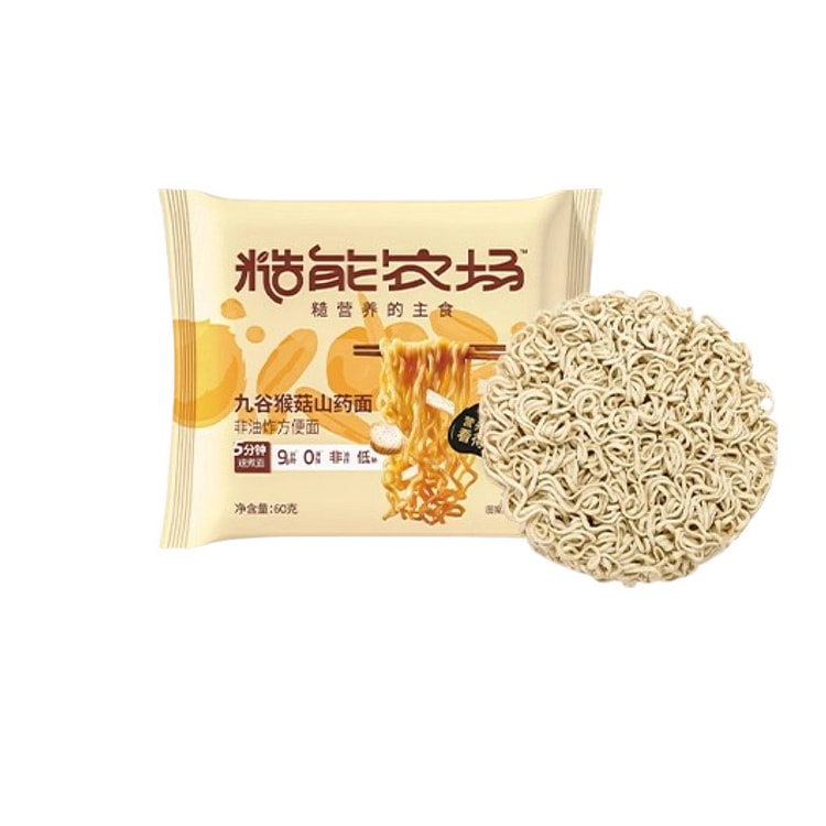 Jiugu Monkey Mushroom Yam Noodle 60g*8 packs